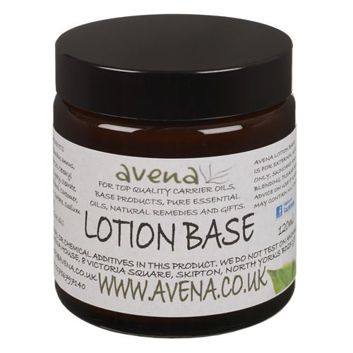 A tub of Lotion base