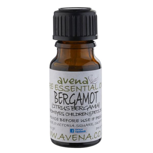 A bottle of Bergamot an Essential Oil also known by the Latin name Citrus bergamia