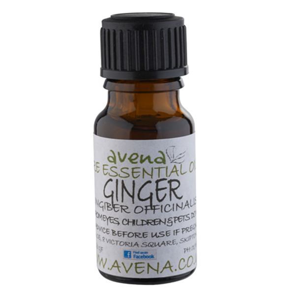 A bottle of ginger concentrated into an oil, known in Latin as Zingiber offcinale