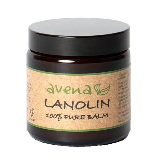 A tub of 100% pure lanolin balm.