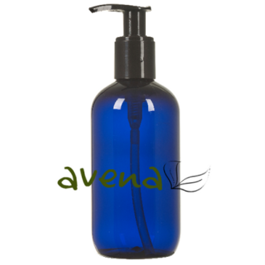 A squirting bottle of organic hand wash base free from SLS and Paraben.